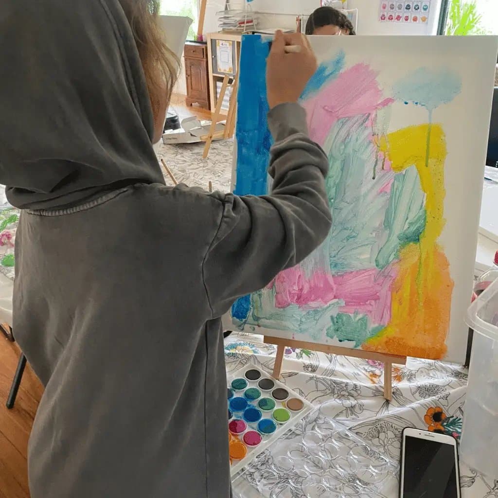 4titude Blacksmiths participants enjoying art & creative workshops