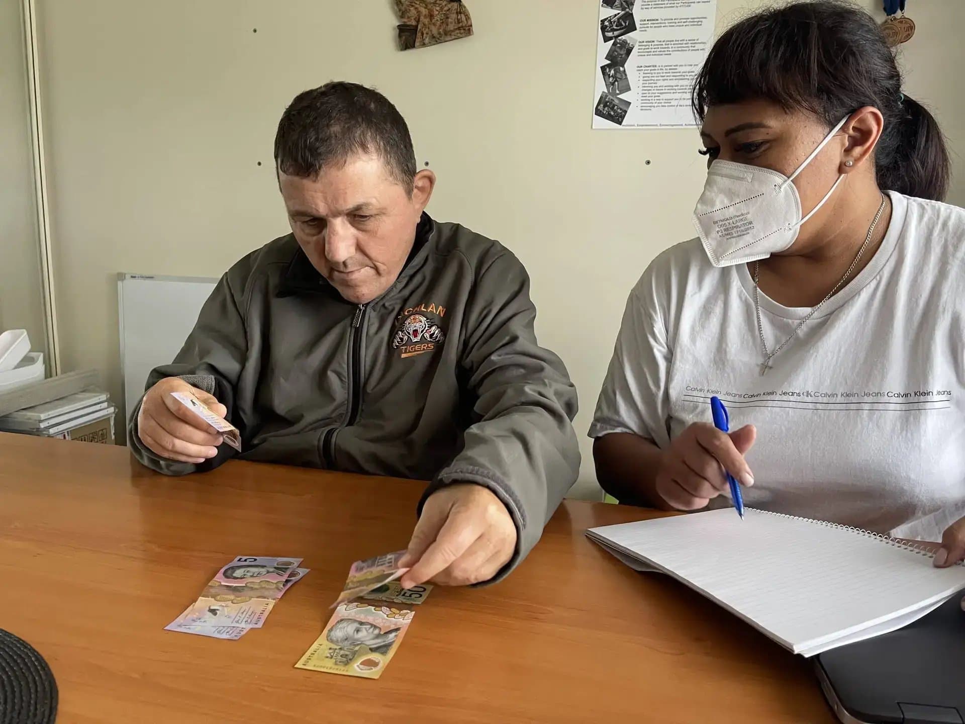 4titude participants in the money management skills development program